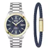 BOSS Watch Man 1570191 (41mm) Pilot Edition Quarz Edelstahl Leder Braun