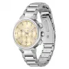 BOSS Damenuhr 1502676 Quarzuhr 37mm Edelstahl Silber/Roségold