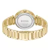 BOSS Damenuhr 1502775 Quarz Analog 36mm Edelstahl Mesh Silber