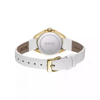 BOSS Damen Purity 1502619 Quarz Analog Uhr 39mm Silber Edelstahl Mesh