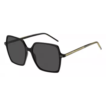 BOSS Damen-Sonnenbrille BOSS1524S807 Havana Acetat Grau Verlauf 57mm