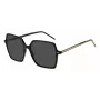 BOSS Damen-Sonnenbrille BOSS1524S807 Havana Acetat Grau Verlauf 57mm