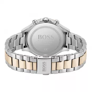 BOSS Damenuhr 1502564 38mm Edelstahl-Mesh-Armband Silber