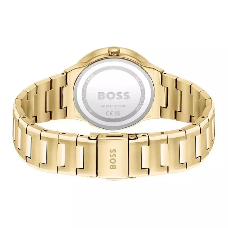 BOSS Damenuhr 1502649 34mm Roségold-Edelstahl
