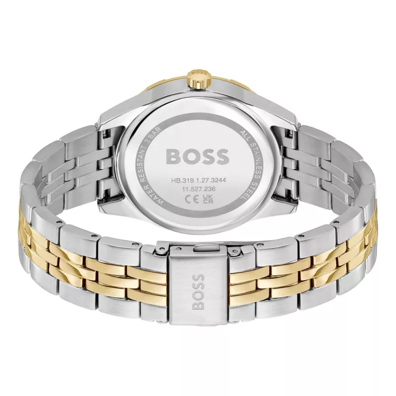 BOSS Damenuhr 1502700 36mm Silber Edelstahl Quarz