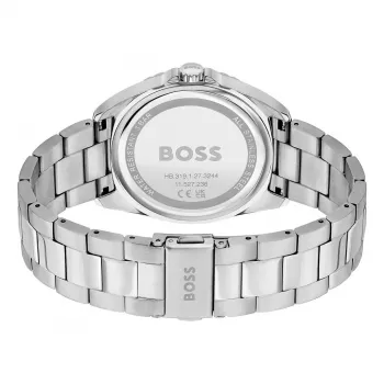 BOSS Damenuhr 1502732 38mm Silber Edelstahl Mesh Quarz