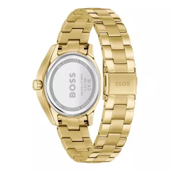 BOSS Damenuhr 1502745 38mm Roségold Edelstahl
