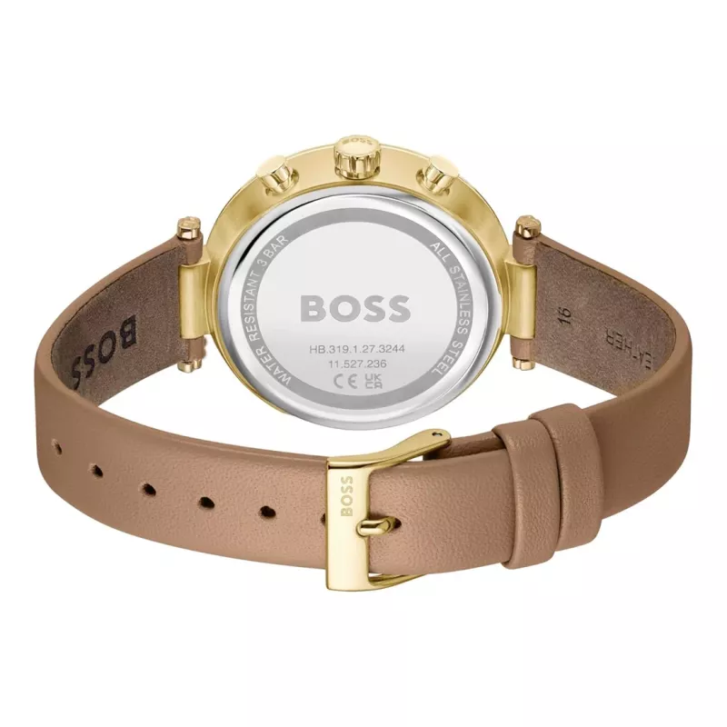 BOSS Damenuhr 1502772 36mm Edelstahl Quarz Analog Silber