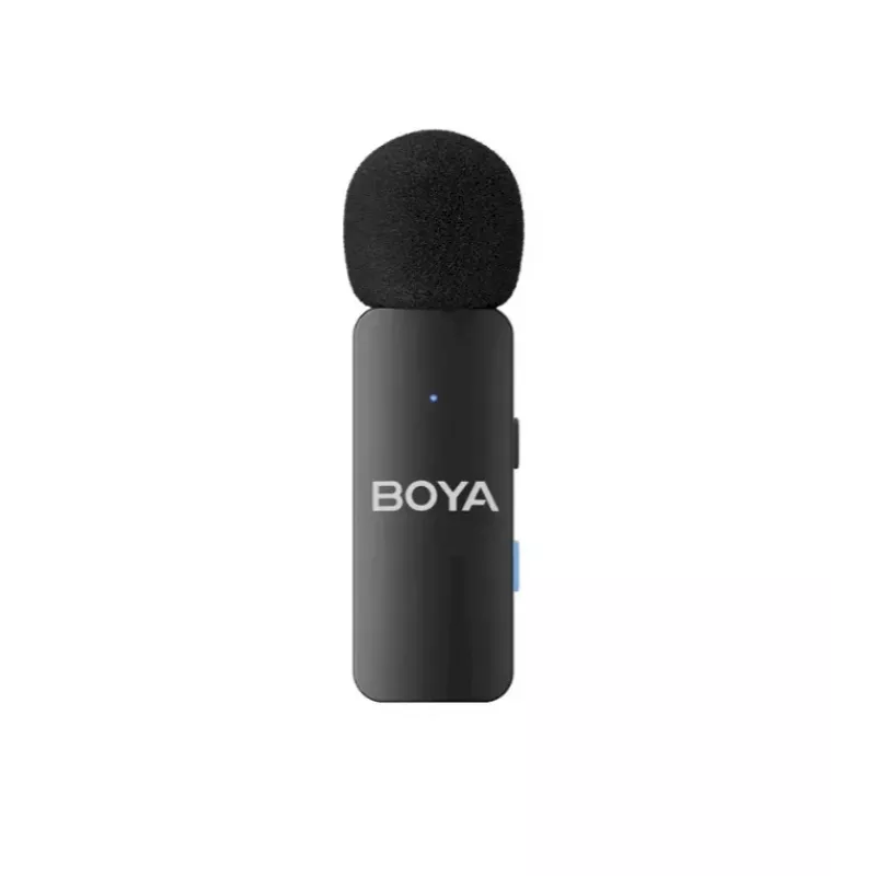 BOYA BY-V4 Wireless Microphone System 2.4GHz with 4 Transmitters and 1 Receiver (3.5mm Connector) Black