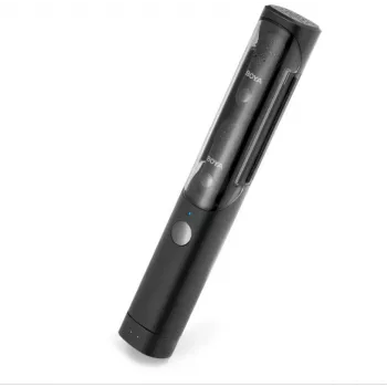 BOYA Magic-02 Kabelloses Mikrofon Headset 2,4 GHz USB-C/Lightning/3,5 mm Schwarz