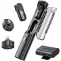 BOYA Magic-02 Kabelloses Mikrofon Headset 2,4 GHz USB-C/Lightning/3,5 mm Schwarz