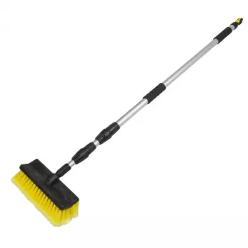 Bradas ESQ2355 Schrubbbürste – mittelharte PP-Borsten, ergonomisches Handreinigungsgerät