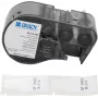 Brady M-214-483 Selbstlaminierende Vinyl-Kabel- und Drahtetiketten, Weiß, 21,34 x 48,77 mm, Thermotransfer, 100 Stück pro Packung