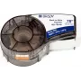 Brady M21-750-461 B-461 Polyester Endlos-Etikettierband, Schwarz auf Weiß, 19,05 mm x 6,4 m, Permanentkleber 110933
