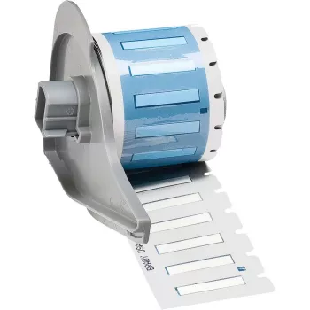 BRADY PermaSleeve Schrumpfschlauch-Kabelmarkierer, Weiß, 3:1, 16-10 AWG, 50,8 mm Länge, 160 Hülsen pro Kartusche