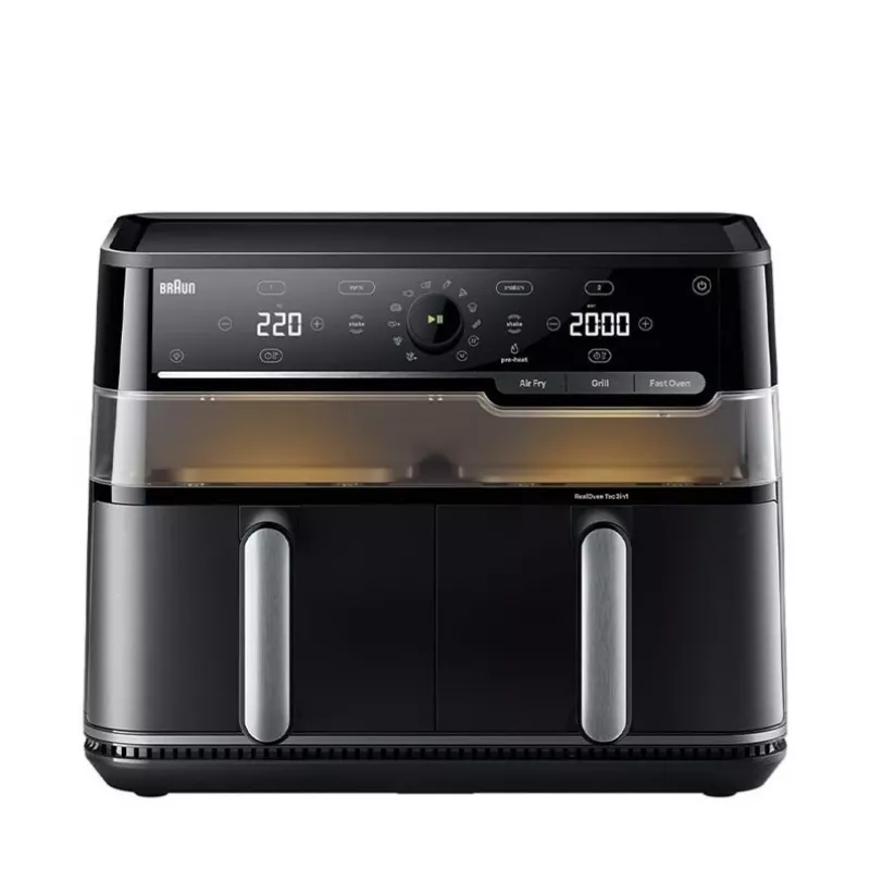 Braun Air Fryer TD5073IBK - 5,5 l Digitale Heißluftfritteuse, 1700 W, Schwarz
