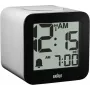 Braun BC 25 WP-DCF Weißer Funkuhrwecker mit Sprachausgabe (60076)