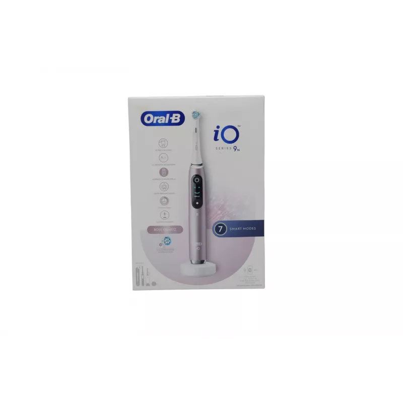 Braun Oral-B iO Series 9N Elektrische Zahnbürste Set Rose Quartz