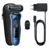 Braun Series 61 - B1000s Elektrorasierer Nass & Trocken Blau