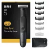 Braun Series X XT5200 Hybrid-Trimmer & Rasierer Schwarz