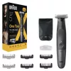 Braun Series X XT5200 Hybrid-Trimmer & Rasierer Schwarz