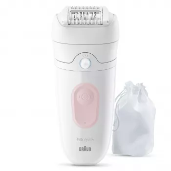 Braun Silk-epil 5 SE5-011 Epilator Weiß/Rosa