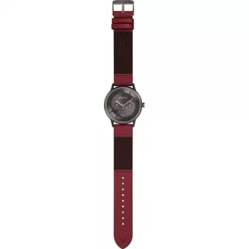 Breil Herrenuhr TW1737 35mm Edelstahl Quarz Analog Schwarz Zifferblatt Silber Armband