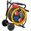 Brennenstuhl 1319200010 Kabeltrommel 230-400 V 25m H07RN-F 5G2.5 mit 5 Steckdosen IP44