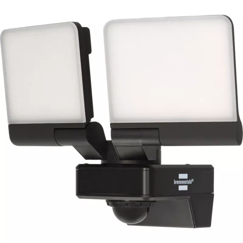 Brennenstuhl Connect 1179060020 LED Außenstrahler WiFi RGB+W 20W 2000lm IP65 Schwarz