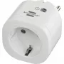 Brennenstuhl Connect WiFi Smart Plug WA 3600 XS02, Weiß, Sprachsteuerung, Timer, App