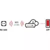 BRENNENSTUHL Connect WiFi Smart Plug WA 3600 XS03 Outdoor, Schwarz, Sprachsteuerung, Timer, App
