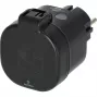 BRENNENSTUHL Connect WiFi Smart Plug WA 3600 XS03 Outdoor, Schwarz, Sprachsteuerung, Timer, App