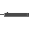 Brennenstuhl Ecolor Steckdosenleiste 4-fach mit 2x USB-C, 1x USB-A, 1,5m Kabel, Sicherheitsschalter, Schwarz/Anthrazit