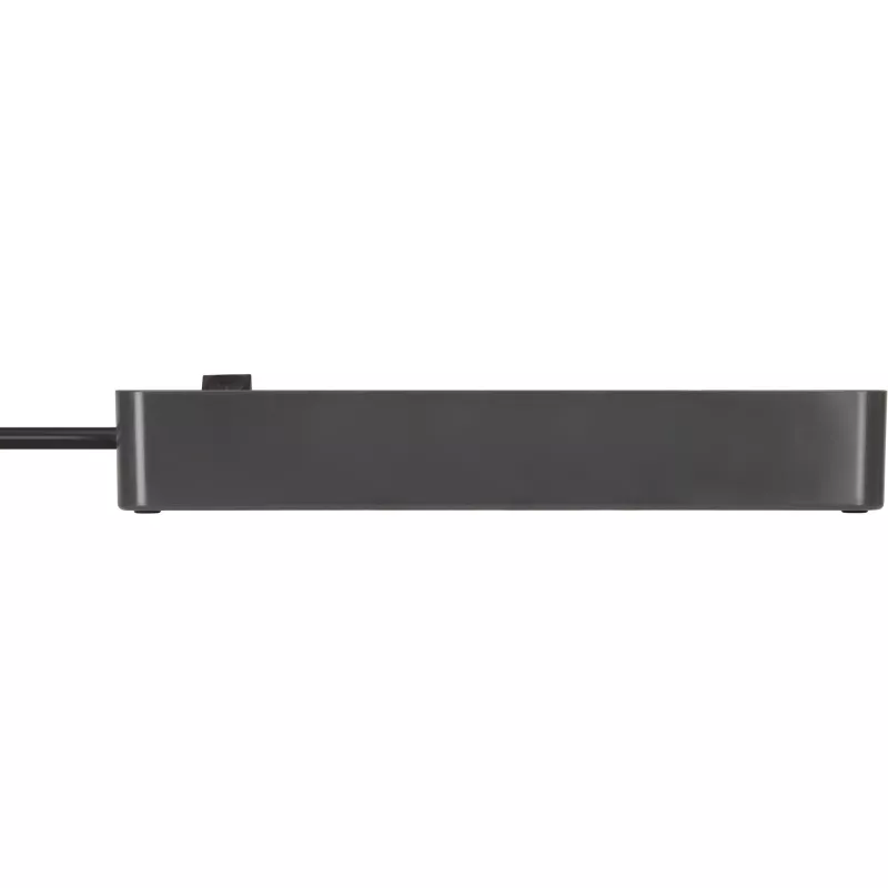 Brennenstuhl Ecolor Steckdosenleiste 4-fach mit 2x USB-C, 1x USB-A, 1,5m Kabel, Sicherheitsschalter, Schwarz/Anthrazit