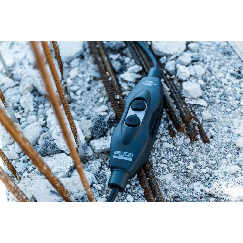 Brennenstuhl PRCD-S Advanced Tragbare Fehlerstrom-Schutzeinrichtung, 230 V, 16 A, 30 mA, IP55, 1,5 m Kabel