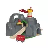 BRIO World Kran & Bergtunnel Holzeisenbahn-Set