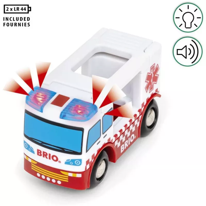 BRIO World Rettungswagen Spielzeugfahrzeug