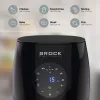 Brock AFD 3502 BK Heißluftfritteuse 3,5L 1200W Schwarz