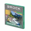 Brock BS 004 Digitale Personenwaage mit gehärteter Glasplattform, 180 kg Kapazität, 100 g Genauigkeit, Auto Ein/Aus, 2x AAA Batterien inklusive