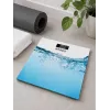 Brock BS 005 Digitale Badezimmerwaage mit gehärteter Glasplattform, 180 kg Kapazität, 100 g Genauigkeit, Auto Ein/Aus, Batterie enthalten