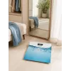 Brock BS 005 Digitale Badezimmerwaage mit gehärteter Glasplattform, 180 kg Kapazität, 100 g Genauigkeit, Auto Ein/Aus, Batterie enthalten