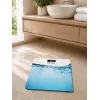 Brock BS 005 Digitale Badezimmerwaage mit gehärteter Glasplattform, 180 kg Kapazität, 100 g Genauigkeit, Auto Ein/Aus, Batterie enthalten