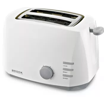 Brock BT 1002 WH Toaster 800W, Weiß