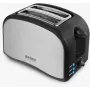 Brock BT 1003 SS Toaster 800W, Schwarz/Edelstahl