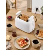 Brock BT 1008 WH 2-Scheiben-Toaster 750W Weiß