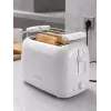 Brock BT 1008 WH 2-Scheiben-Toaster 750W Weiß