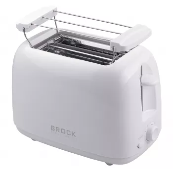 Brock BT 1008 WH 2-Scheiben-Toaster 750W Weiß