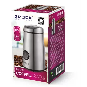 Brock CG 1050 SS Kaffeemühle 150W, Edelstahl