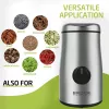 Brock CG 1050 SS Kaffeemühle 150W, Edelstahl