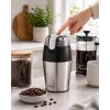Brock CG 4050 SS Kaffeemühle mit Edelstahlklingen 150W, 70g Fassungsvermögen, Pulsfunktion